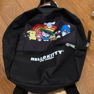 Hello Kitty & Friends Sanrio Black Mini Backpack